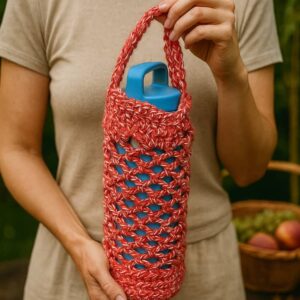 Knitted Flask Holder